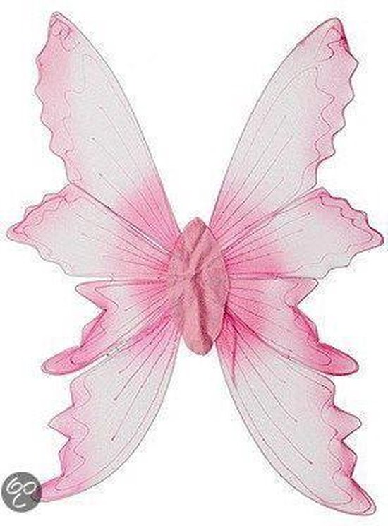 Roze vlinder vleugels voor dames