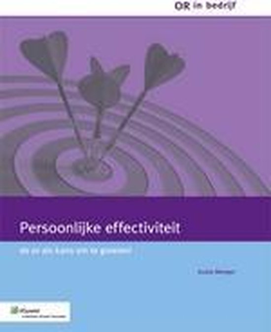 Cover van het boek 'Persoonlijke effectiviteit' van Aukje Menger