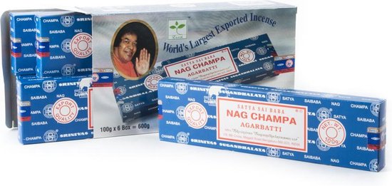 Wierook Satya Nag Champa grootverpakking - 100 - S