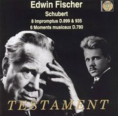 Schubert: 8 Impromptus, 6 Moments musicaux / Edwin Fischer