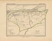 Historische kaart, plattegrond van gemeente Wamel in Gelderland uit 1867 door Kuyper van Kaartcadeau.com