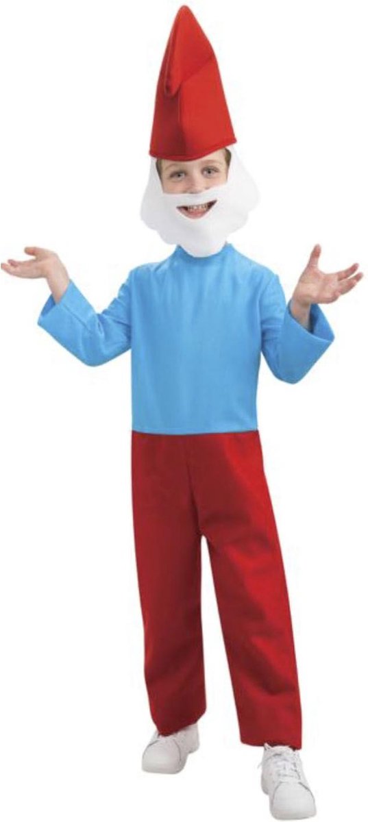 De Smurfen™ - Kostuum Grote Smurf - Maat 128/140