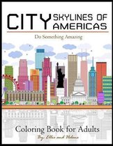 City Skylines of Americas Coloring Book for Adults