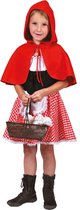 Verkleedpak Roodkapje meisje Lil' Red Girl 104 - Carnavalskleding