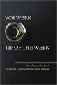 Vorwerk Tip of the Week The Ultimate Handbook to Become a Succesfull Dance Music Producer