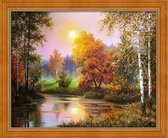 Artibalta Diamond Painting Autumn Twilight AZ-1687 50 x 40 cm