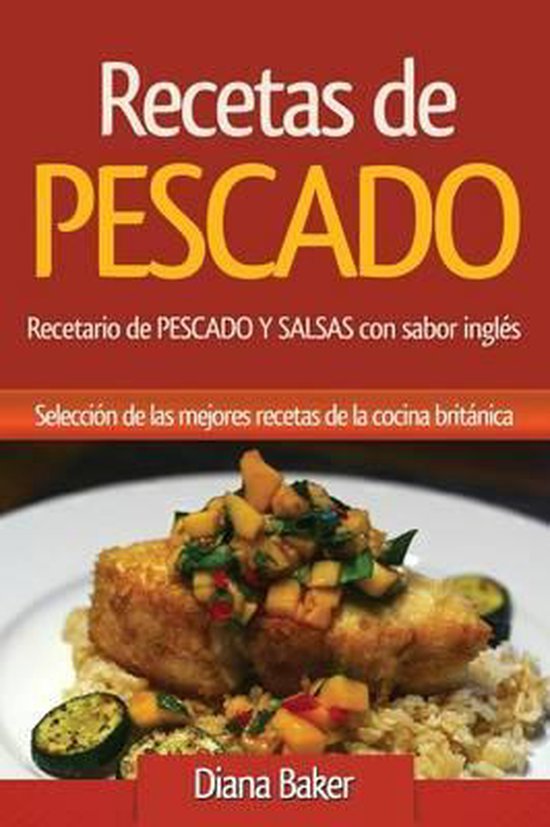 Recetas de Pescado con sabor inglés - cover