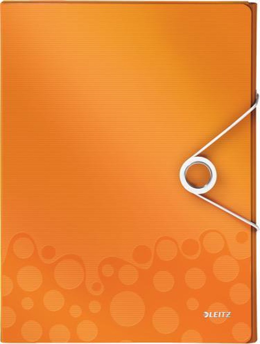 Leitz WOW - Documentenbox A4 - Oranje