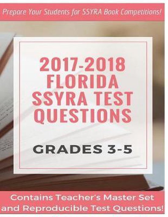 2017-18 Grades 3-5 Florida SSYRA Test Questions - cover