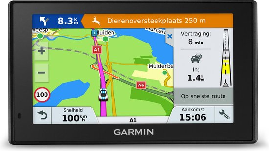 Zie insecten Intentie Formuleren Garmin DriveSmart 51 LMT-S -Navigatiesysteem auto - Spraakbesturing -  Lifetime maps -... | bol.com