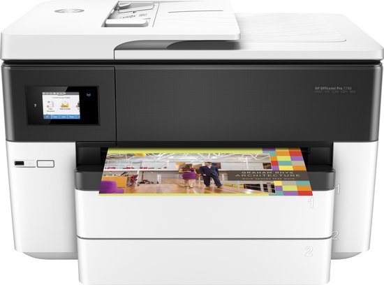 HP OfficeJet Pro Imprimante tout-en-un grand format 7740, Impression,  copie, scan,... | bol