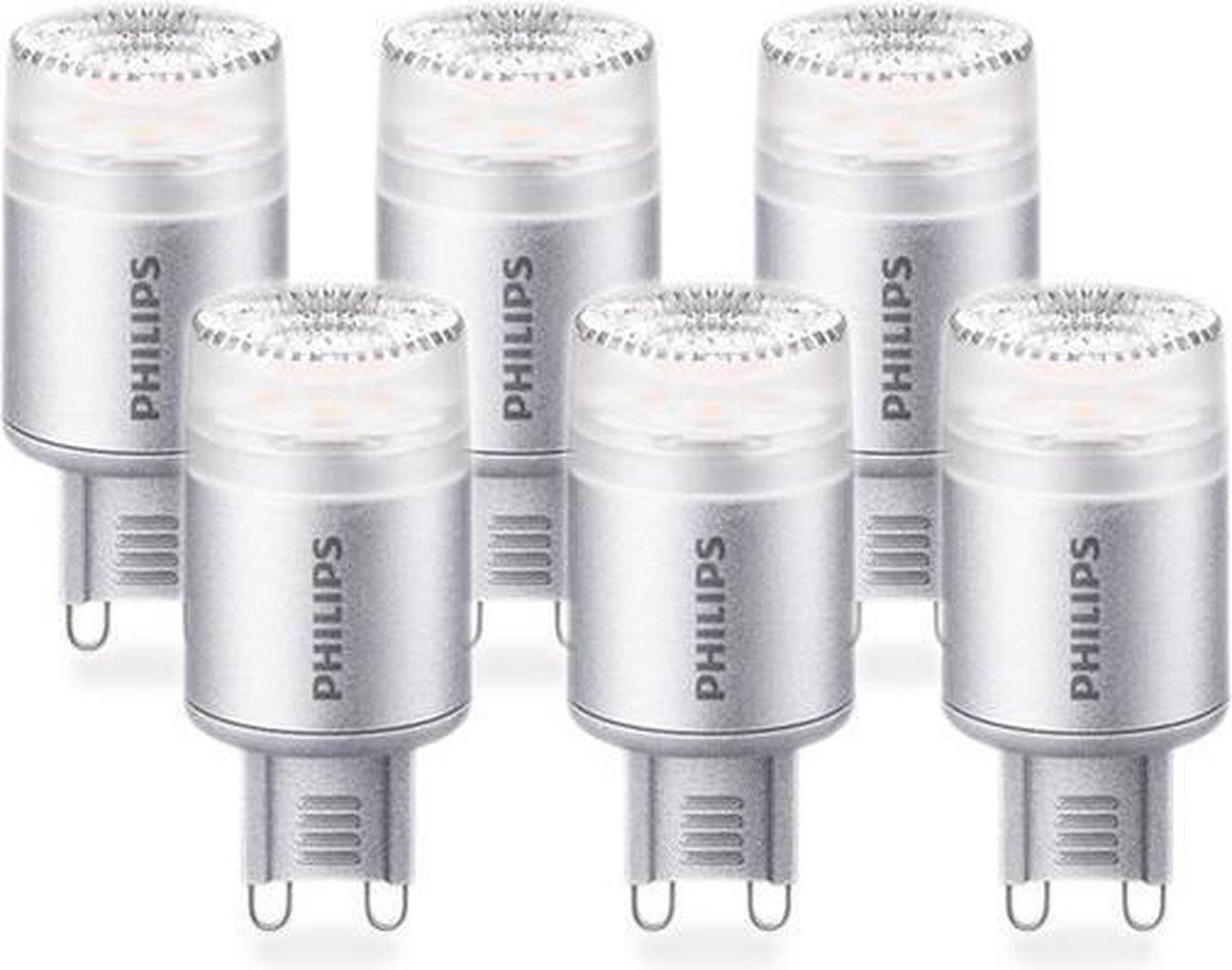 Philips CorePro LED Lamp G9 Fitting 2.325W 23x51 mm Extra Warm Wit 6Pack