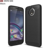 Silicone gel zwart hoesje Motorola Moto G5S