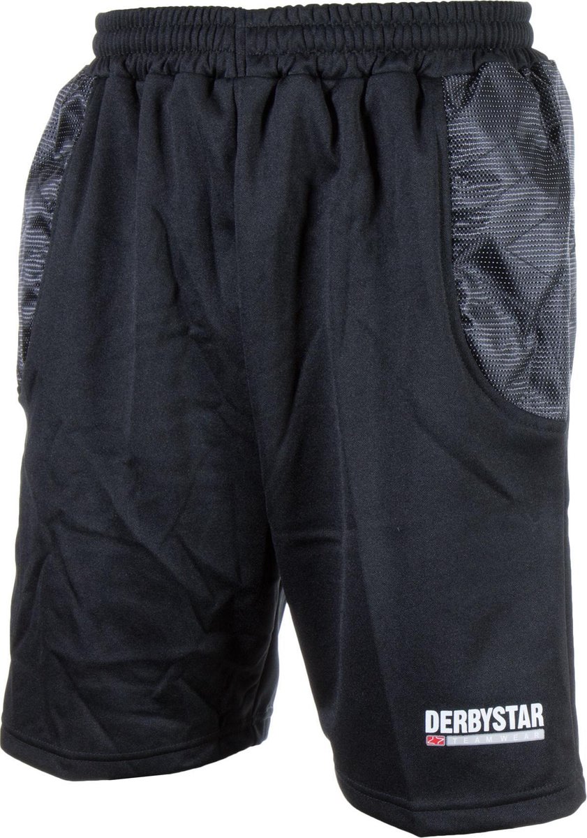 Derbystar Keepersshort Timo Senior  Sportbroek - Maat M  - Unisex - zwart