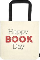 Moses Boekentas Libri_x Happy Book Day 8,5 Liter Beige