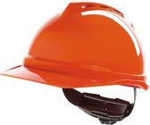 MSA V-Gard 500 veiligheidshelm, geventileerd, oranje