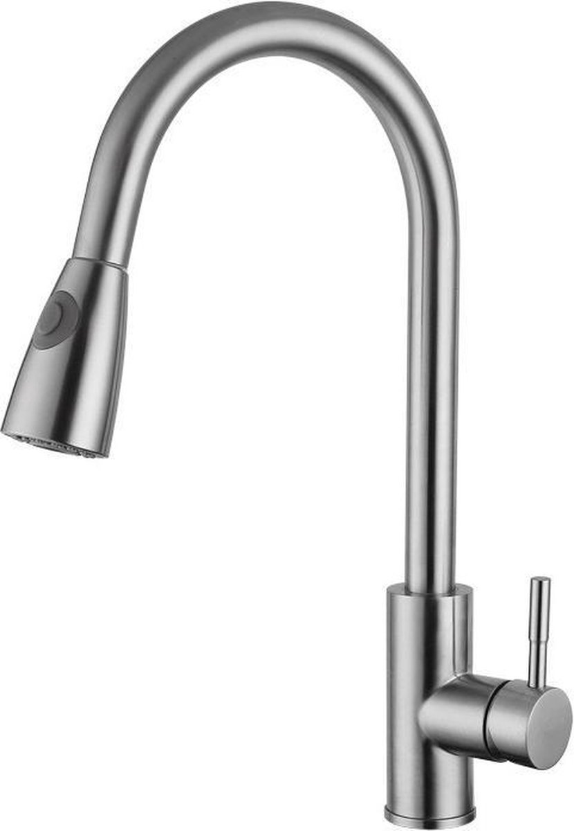 Excellent Wellness Keukenkraan model 8661, kleur RVS