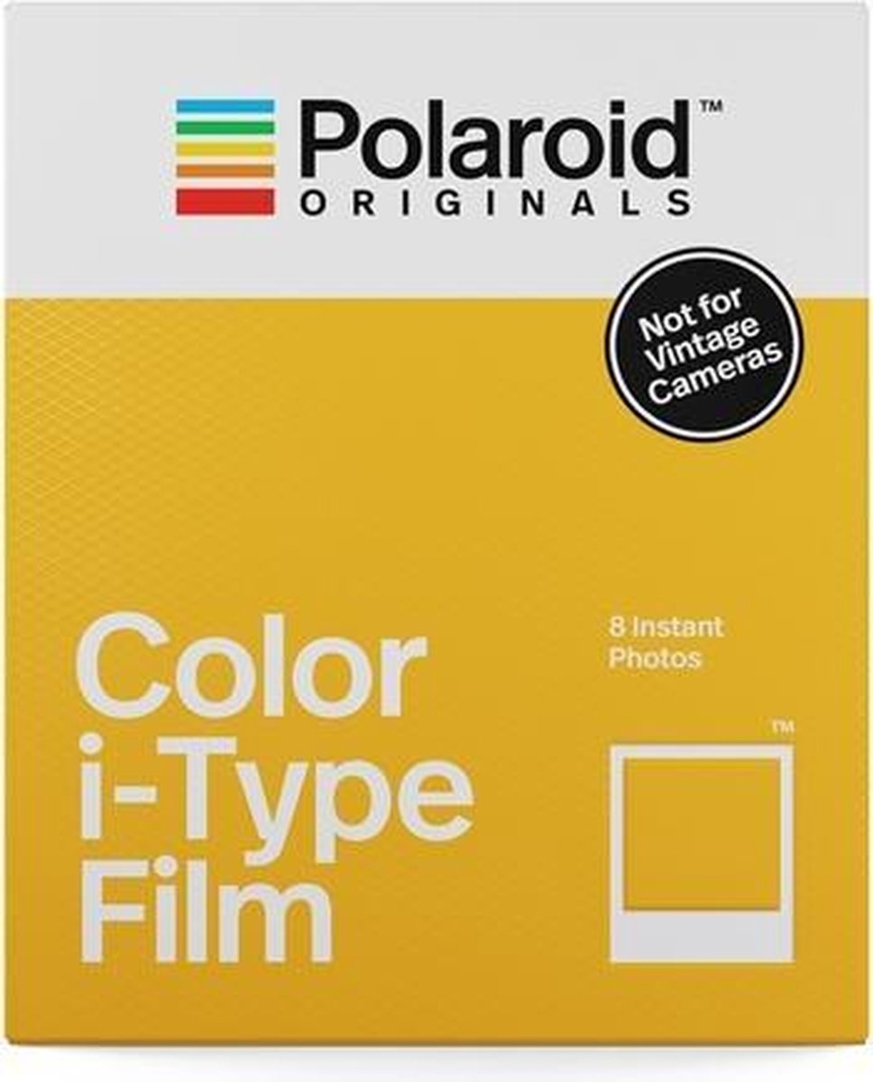 Polaroid Color i-Type Film - 1x8 stuks bol.com
