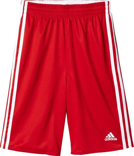 Adidas Short Team Reversible Heren Rood Maat M | bol.com