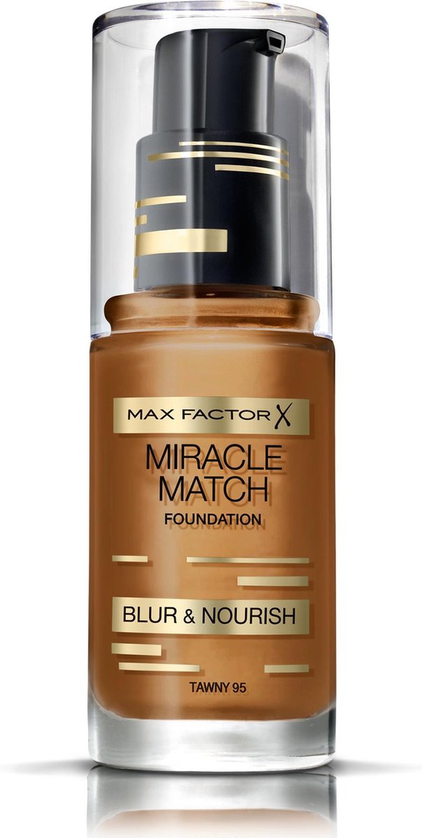 Max Factor Miracle Match Shade Matching Liquid Foundation 095 Tawny