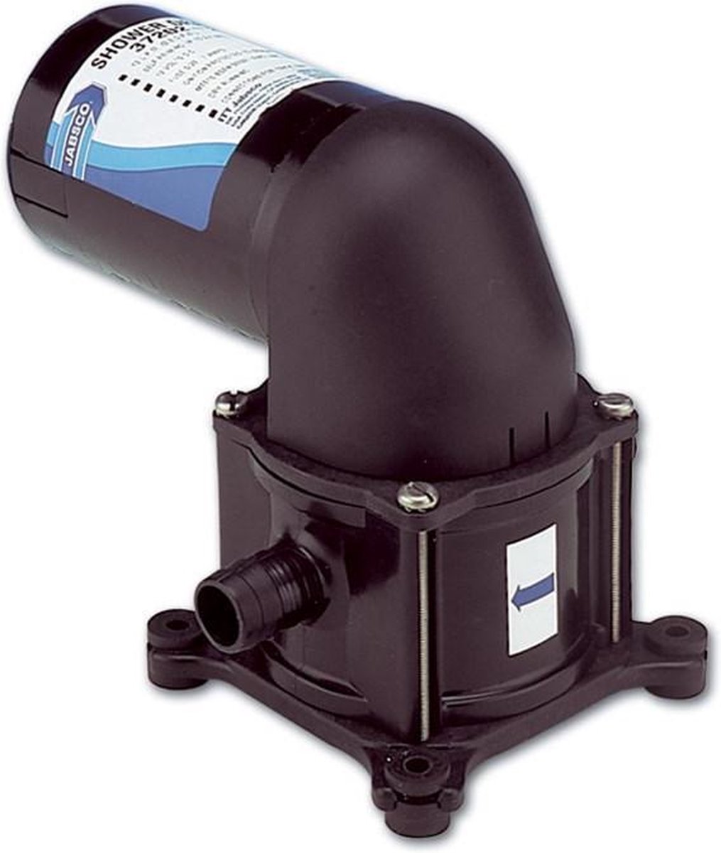 Pompe De Cale Et Douche Jabsco 37202-2012 – 12V, à Diaphragme, Fonctionnement Silencieux – Entraînement Direct