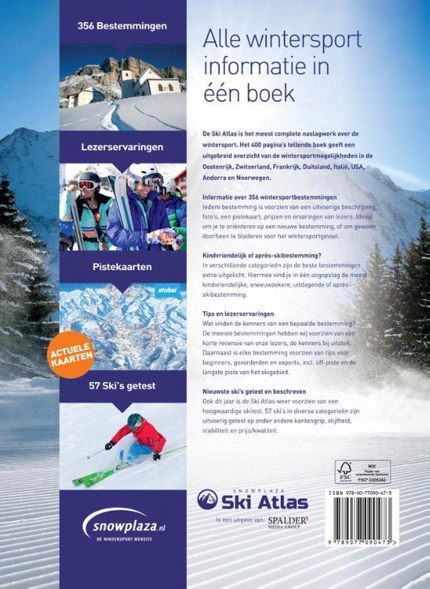 strelen Knipperen matchmaker Ski atlas 2015, Thijs Termeer | 9789077090473 | Boeken | bol.com