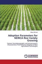 Adoption Parameters for NERICA Rice Variety Growing
