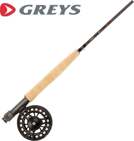 VLIEGVISHENGEL GREYS GRC LIGHT 9FT # 5 | bol.com