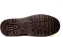 Zool van een zwarte Mephisto veterschoen. Toont het Mephisto logo en de tekst 'SHOCK ABSORBER'.