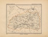 Historische kaart, plattegrond van gemeente Lichtenvoorde in Gelderland uit 1867 door Kuyper van Kaartcadeau.com