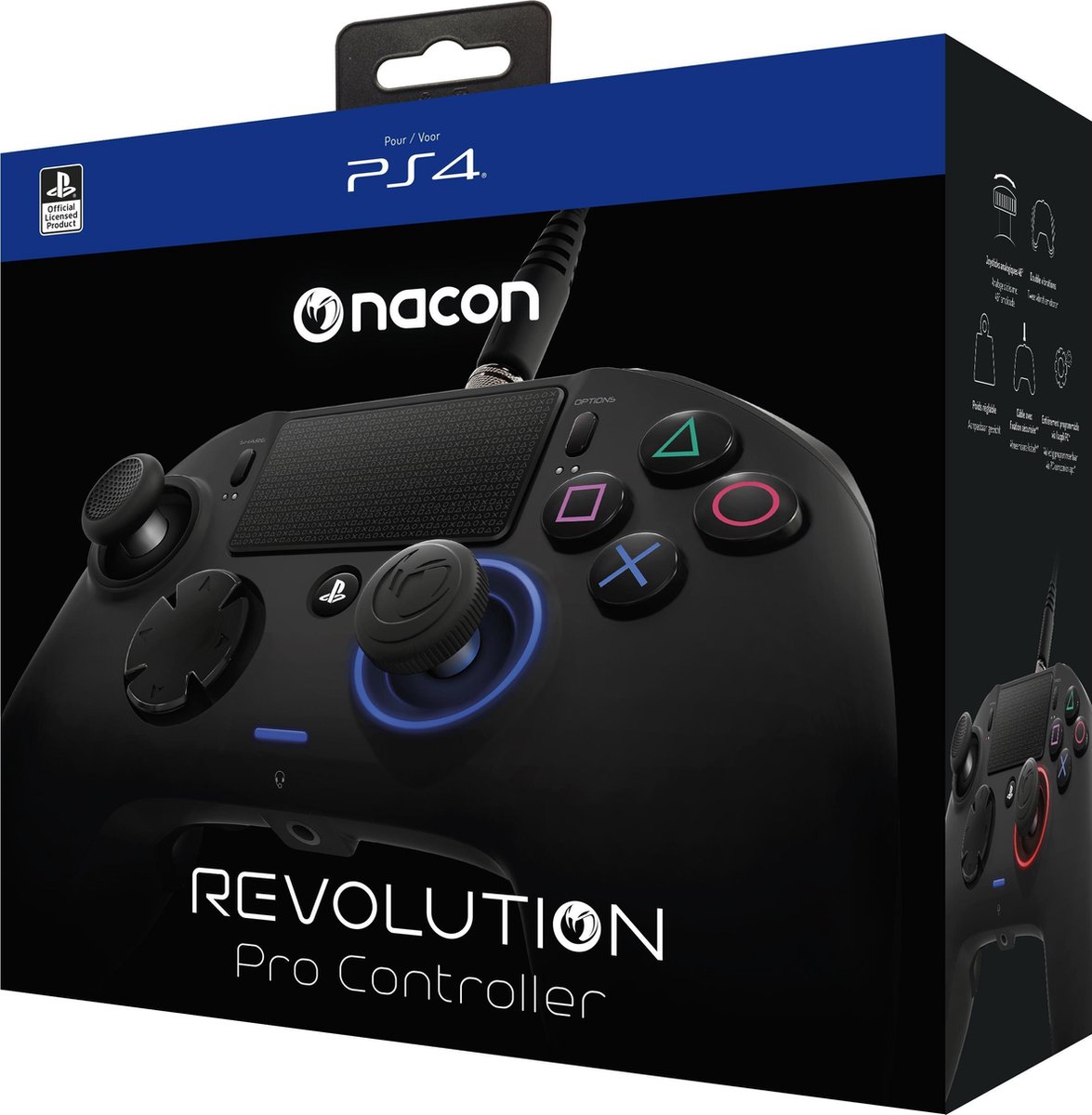 Bol Com Nacon Revolution Pro Official Controller Ps4 Zwart