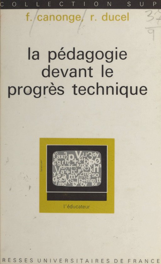 La pédagogie devant le progrès technique - cover