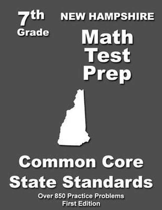 New Hampshire 7th Grade Math Test Prep - cover