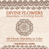 Art Therapy Coloring Book- Divine Flowers Mandala Coloring Book