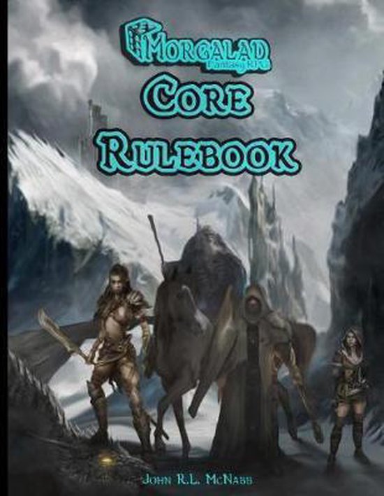 Morgalad Fantasy RPG Core Rulebook - cover