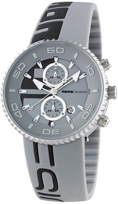 Jet Aluminium Crono MD4187AL 181 Mannen Quartz Horloge Bol Jet Aluminium Crono MD4187AL 181 Mannen Quartz Horloge Bol