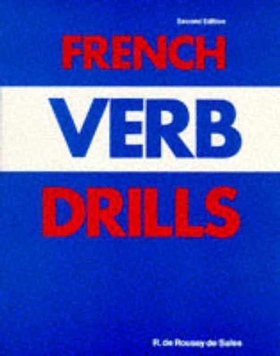 French Verb Drills - cover