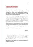 Pagina met de titel 'GEBRUIKSAANWIJZING' in rode letters, gevolgd door tekst.