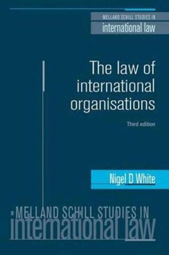 The law of international organisations - cover