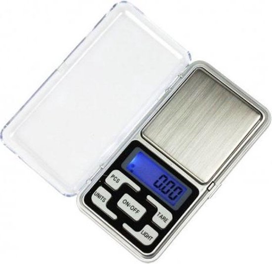 Uiterst Nauwkeurig Precisie Weegschaal 0,01 tot 200 gram - Pocket Mini ( Keuken ) Weegschaal - 0,01 tot 200 Gram - Mini Digitaal Zakweegschaal / Weegschaaltje