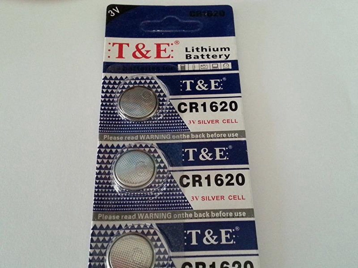 CR1620 Knoopcel Batterijen 5 Stuks | Voordeelkabels