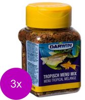 Darwin Tropische Menu Mix - Vissenvoer - 3 x 100 ml