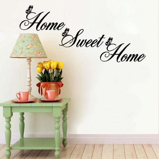 Muursticker Home Sweet | bol.com