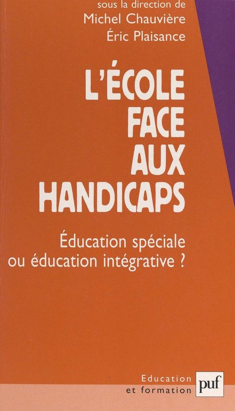 L'école face aux handicaps - cover