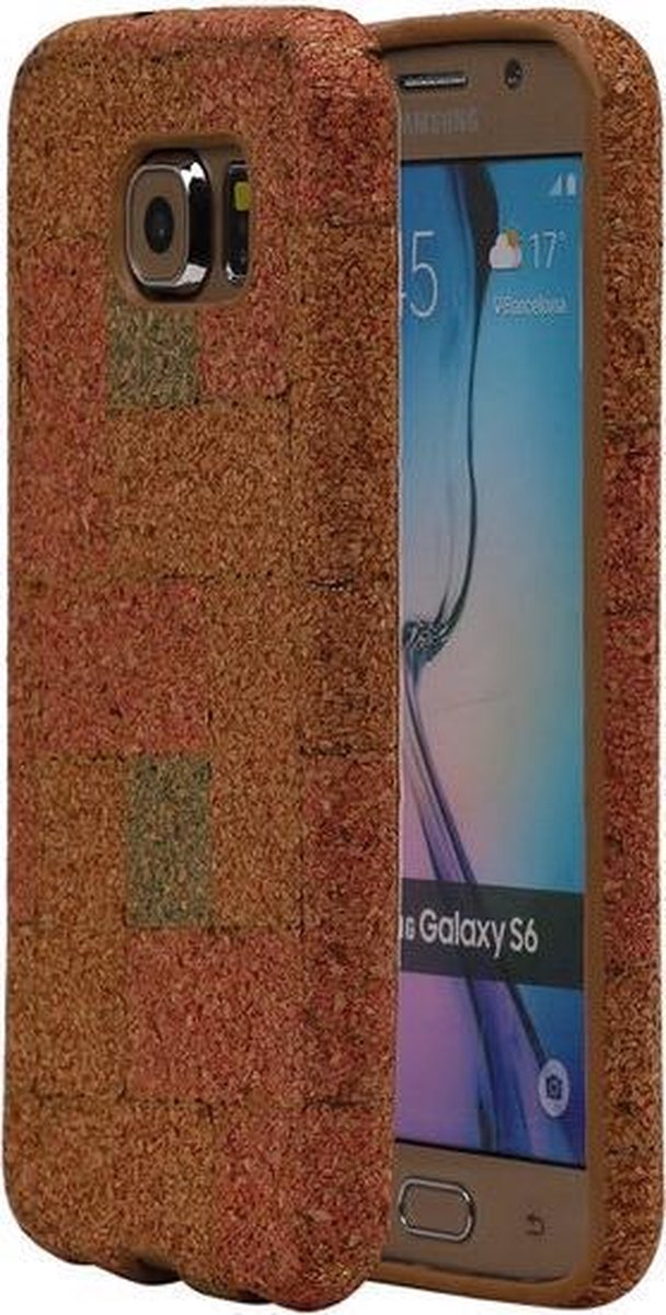 Kurk Design TPU Cover Case voor Samsung Galaxy S6 Hoesje Model E