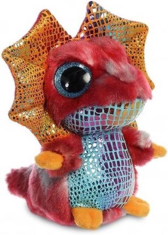 Aurora YooHoo Red Fox Glitzer Plüschtier – 20 Cm, Mit Großen Augen | Weich & Kuschelig