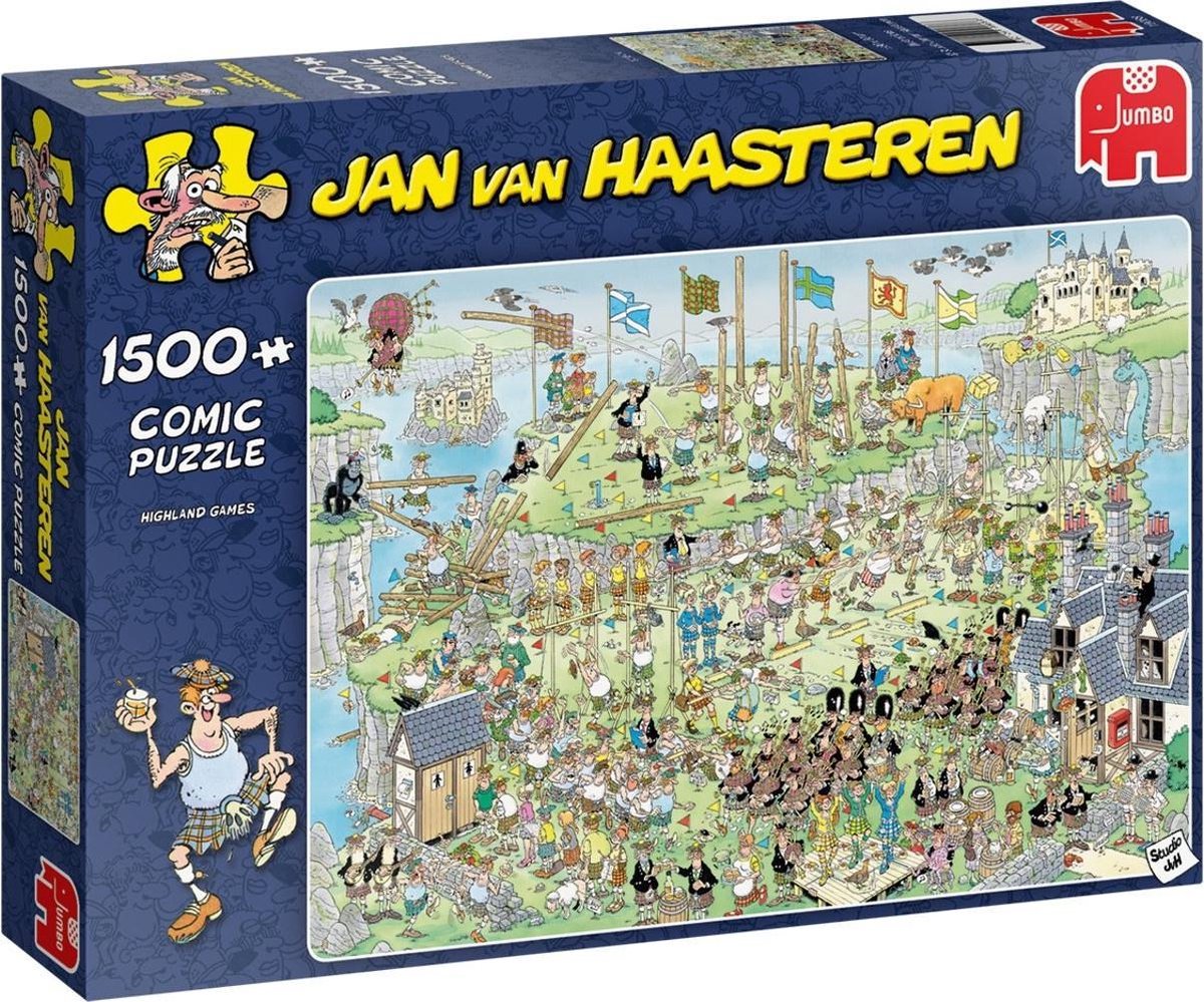 Jan van Haasteren Highland Games puzzel - 1500 stukjes - Jan van Haasteren