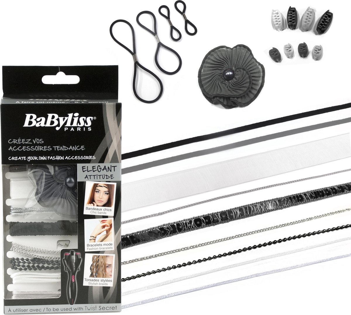 BaByliss Twist Elegant - Accessoire set