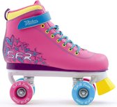 SFR Rolschaatsen - Maat 35.5Kinderen - Roze/Blauw/Geel