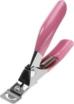 Tipknipper voor kunstnagels -  kleur roze, nagelknipper, knipper voor nageltips, tipknipper kunstnagels, knipper kunstnagels, knipper nepnagels